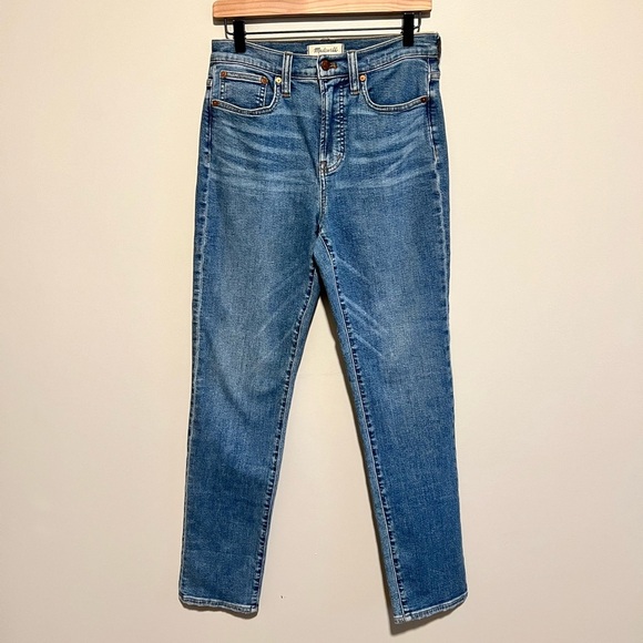 NWT Madewell The Tall Perfect Vintage Jean in Finney Wash Size 26 Tall - Picture 2 of 9